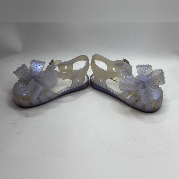 Mini Melissa Jelly Bow Sandal SZ 6 - Picture 5 of 6